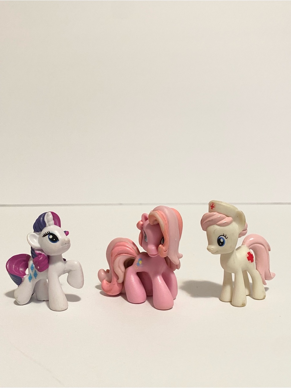 My Little Pony MLP 2” Ponyville Horse Lot of 3 2010s Toy Bundle G3 Toys